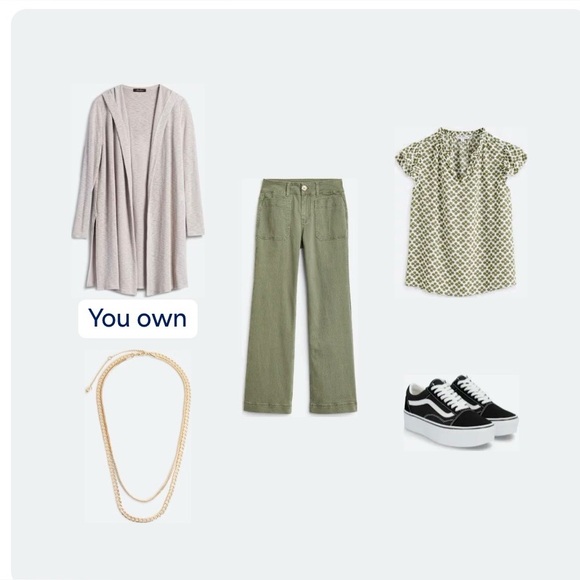 NWT Laila Jayde Molli Light Grey Long Hooded Cardigan, Size Small - Picture 14 of 16